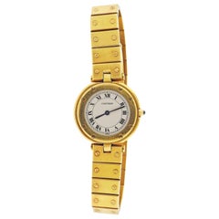 Orologio da polso Cartier Santos in oro giallo 18 carati