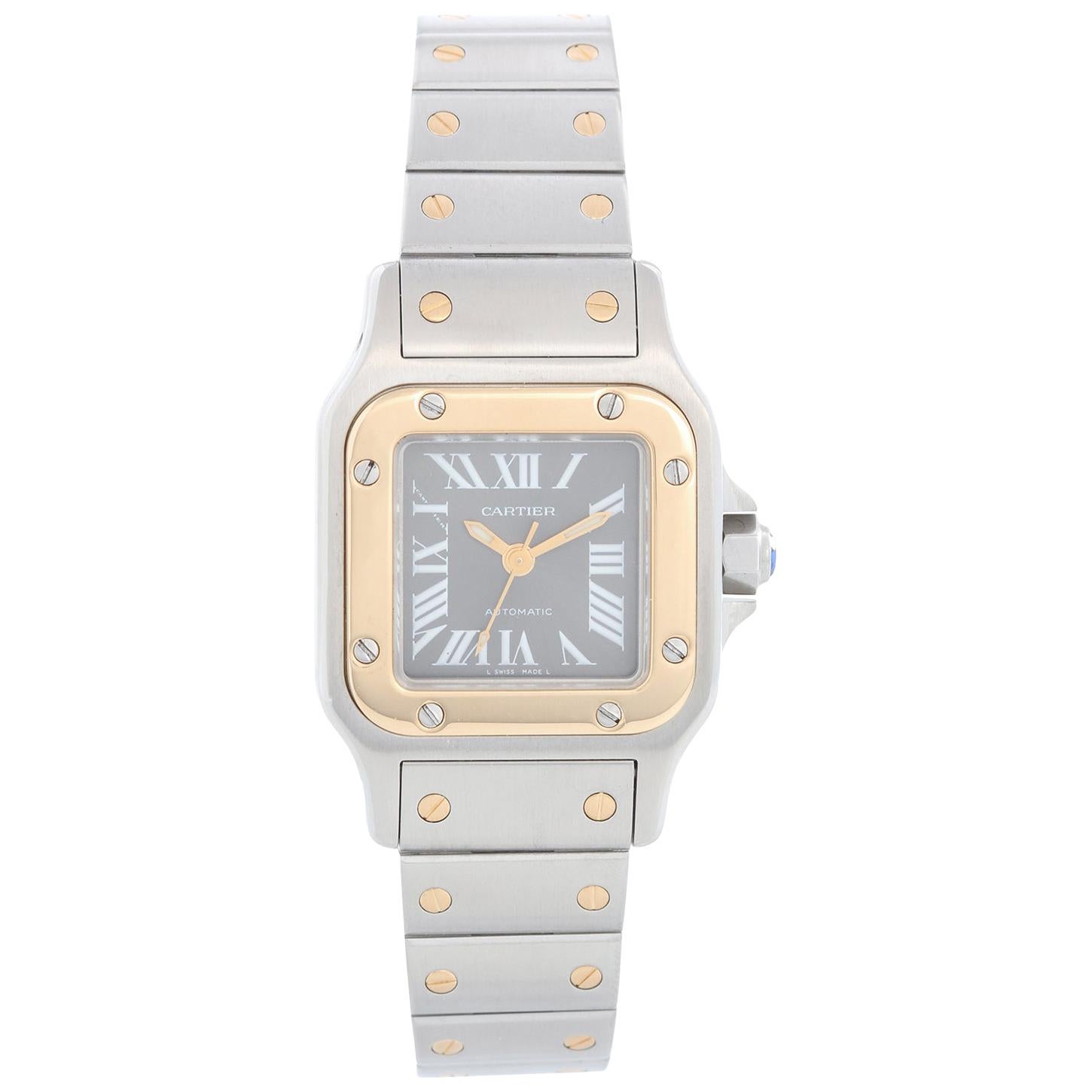 Cartier Santos Ladies Steel 
Gold 2-Tone Automatic Watch 2423