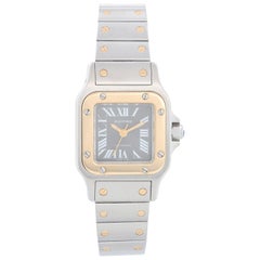 Cartier Santos Ladies Steel & Gold 2-Tone Automatic Watch 2423
