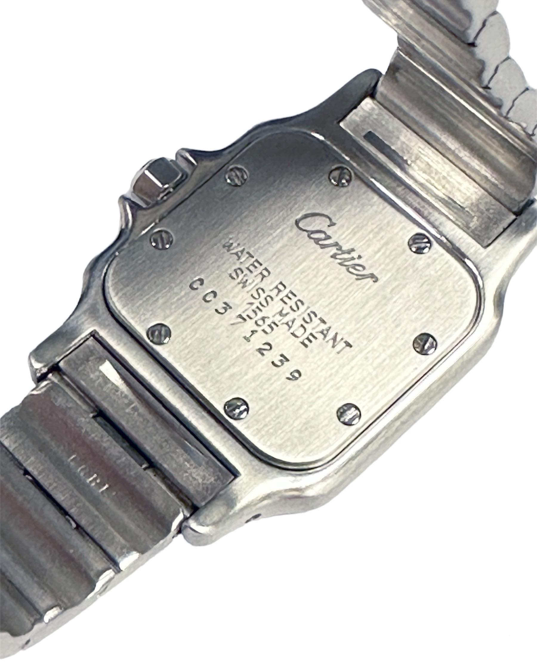 cartier santos 29mm on wrist