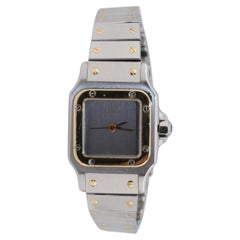 Cartier Santos Lady in acciaio e oro Ref: 0902