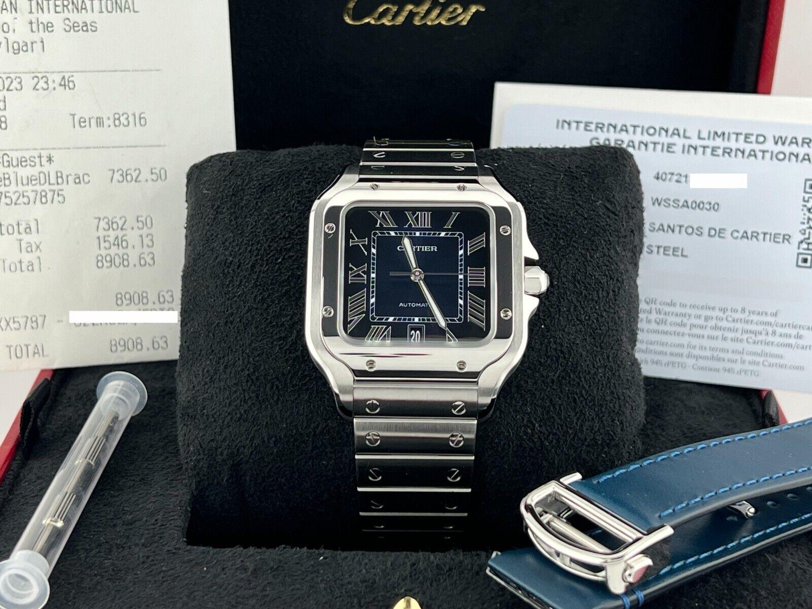 Stilnummer: 4072 / WSSA0030



Jahr: 2023

 

Modell: Cartier Santos Groß

 

MATERIAL des Gehäuses: Rostfreier Stahl 

 

Band: Rostfreier Stahl 

 

Lünette: Edelstahl 

 

Wählen:  Blaues Zifferblatt 

 

Gesicht: Saphirglas 

 

Gehäusegröße: