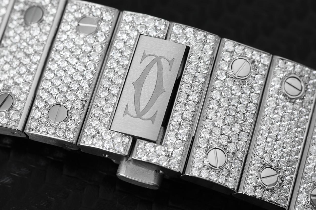 cartier triangle watch