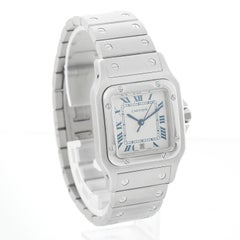 Cartier Santos Men's Stainless Steel Quartz Watch with Date W20018D6