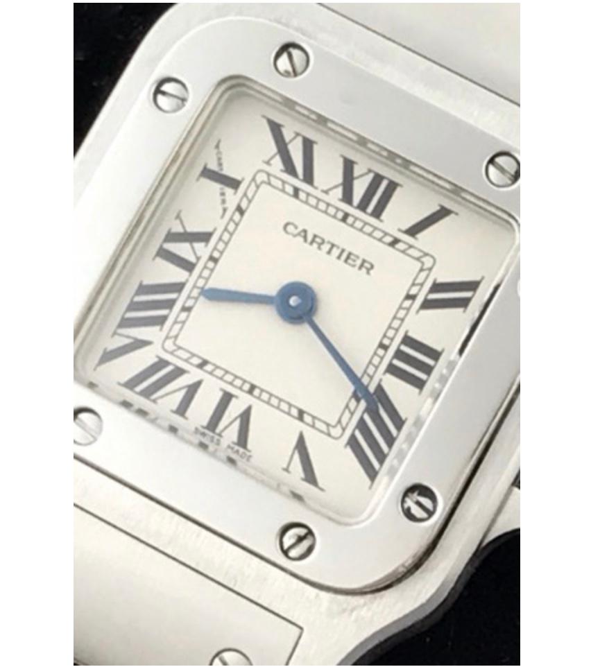 Contemporary Cartier Santos Model W20056D6 Watch For Sale