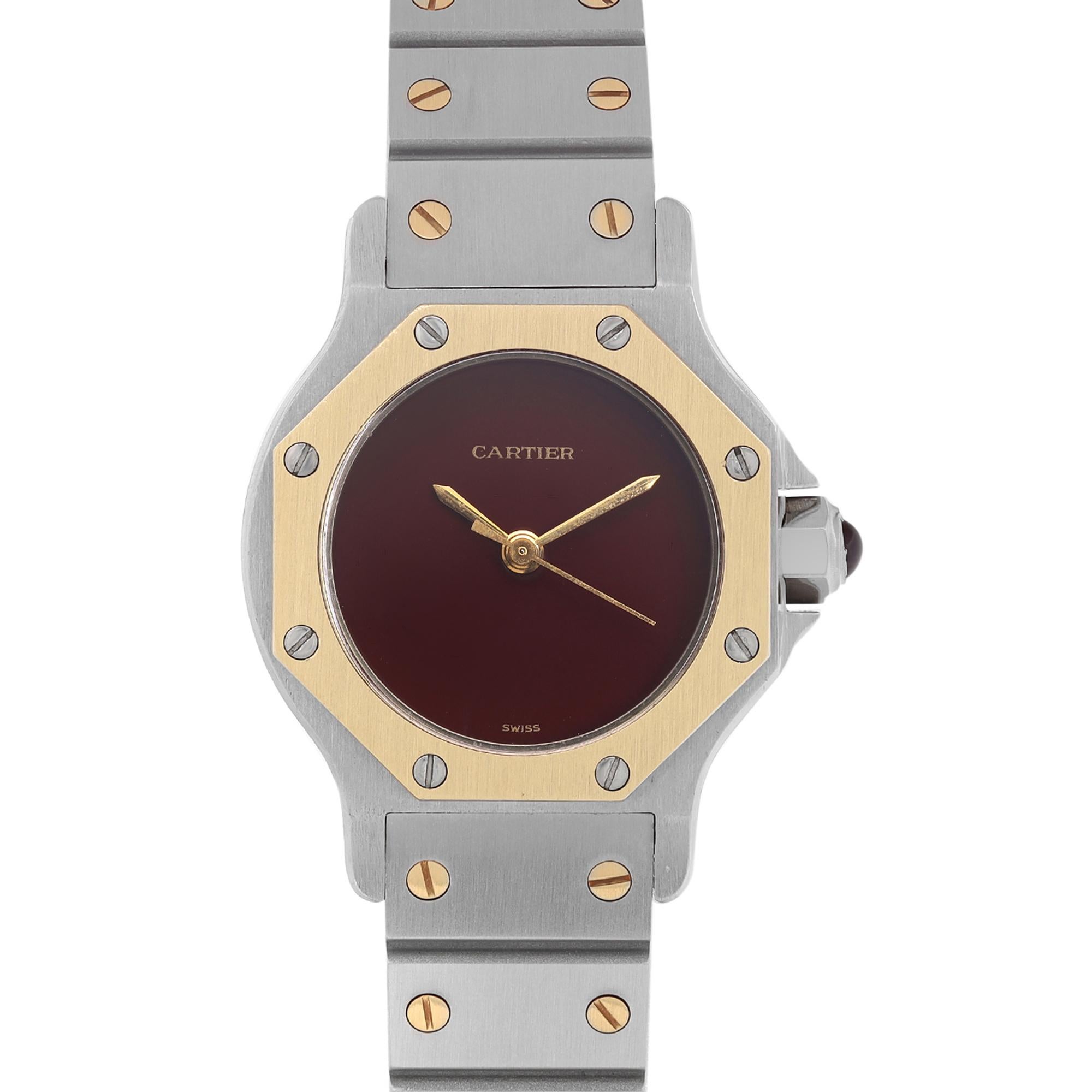 Aus Vorbesitz. Sehr guter Zustand. Kürzlich poliert und gewartet. Ohne Originalverpackung und Papier.

Marke: Cartier  Typ: Armbanduhr  Abteilung: Frauen  Modellnummer: 0907  Land/Gebiet der Herstellung: Schweiz  Stil: Klassisch  Modell: Cartier