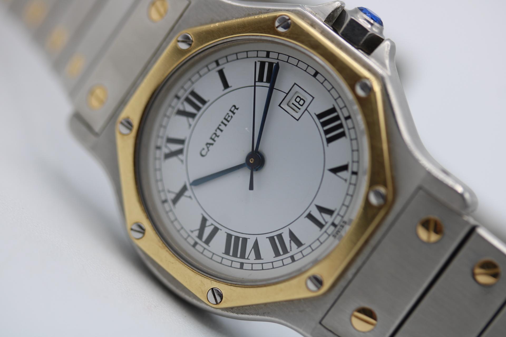 Cartier Santos Octagon 2966 9