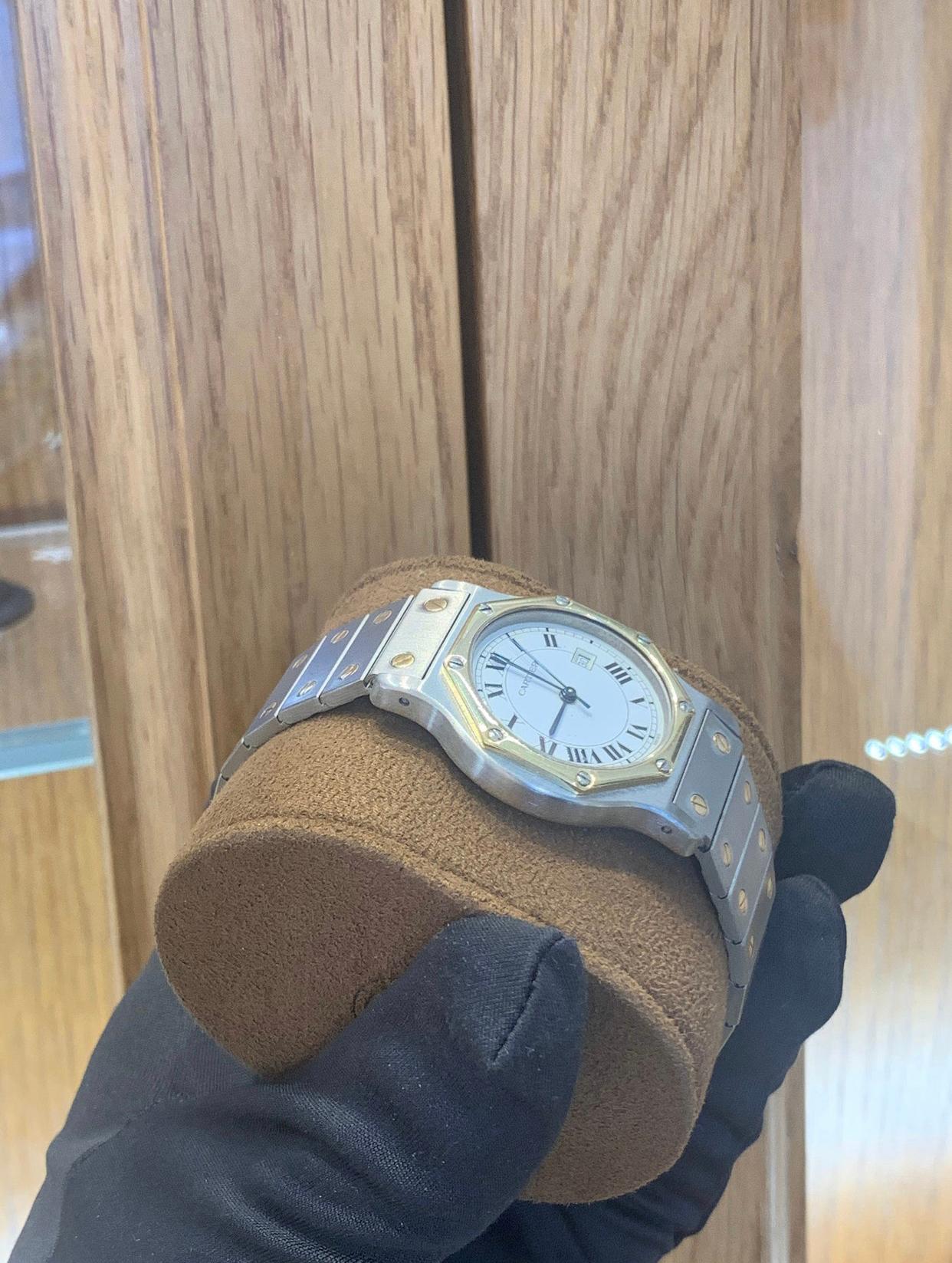 cartier santos octagon men
