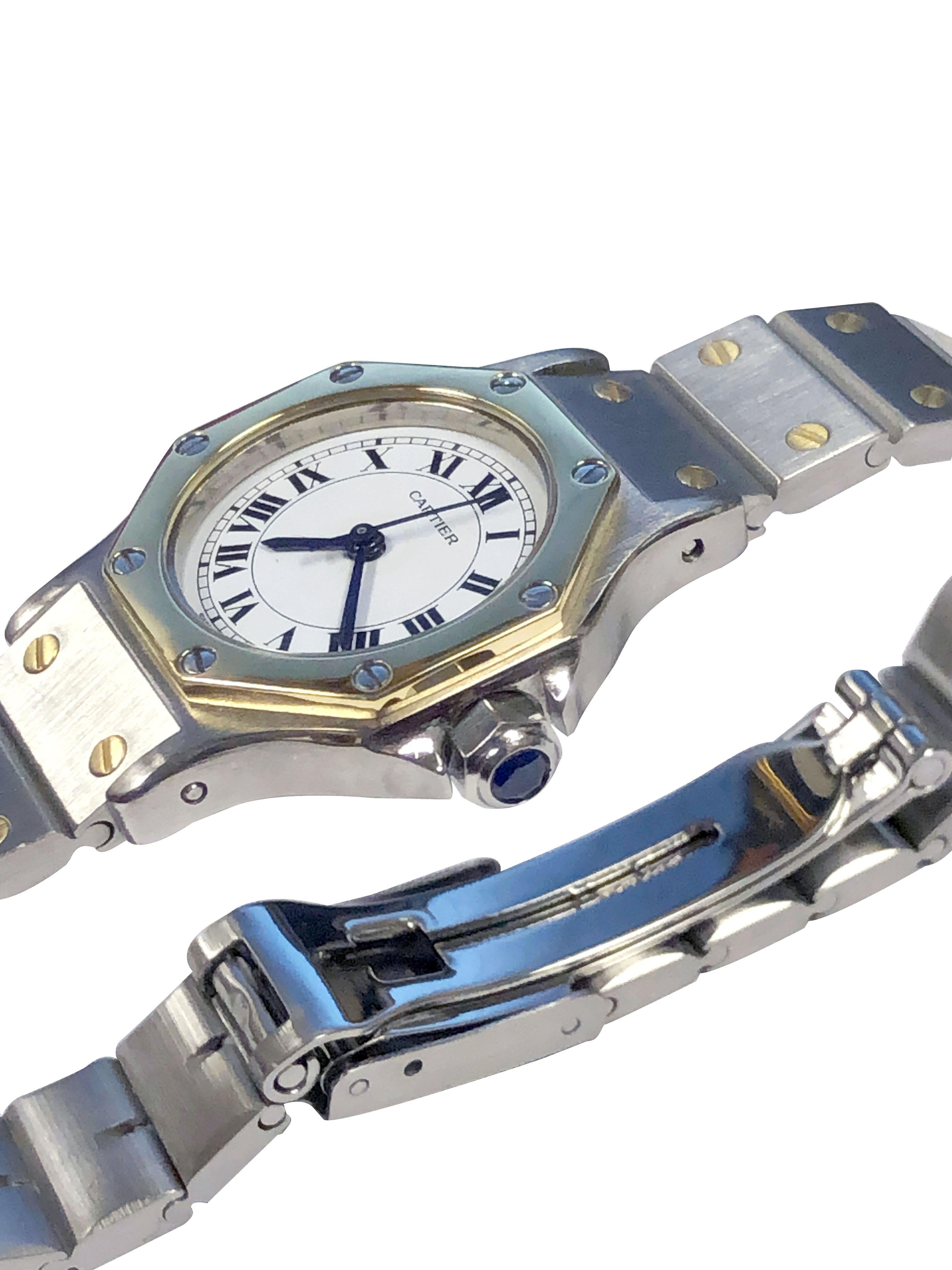 cartier santos octagon women's