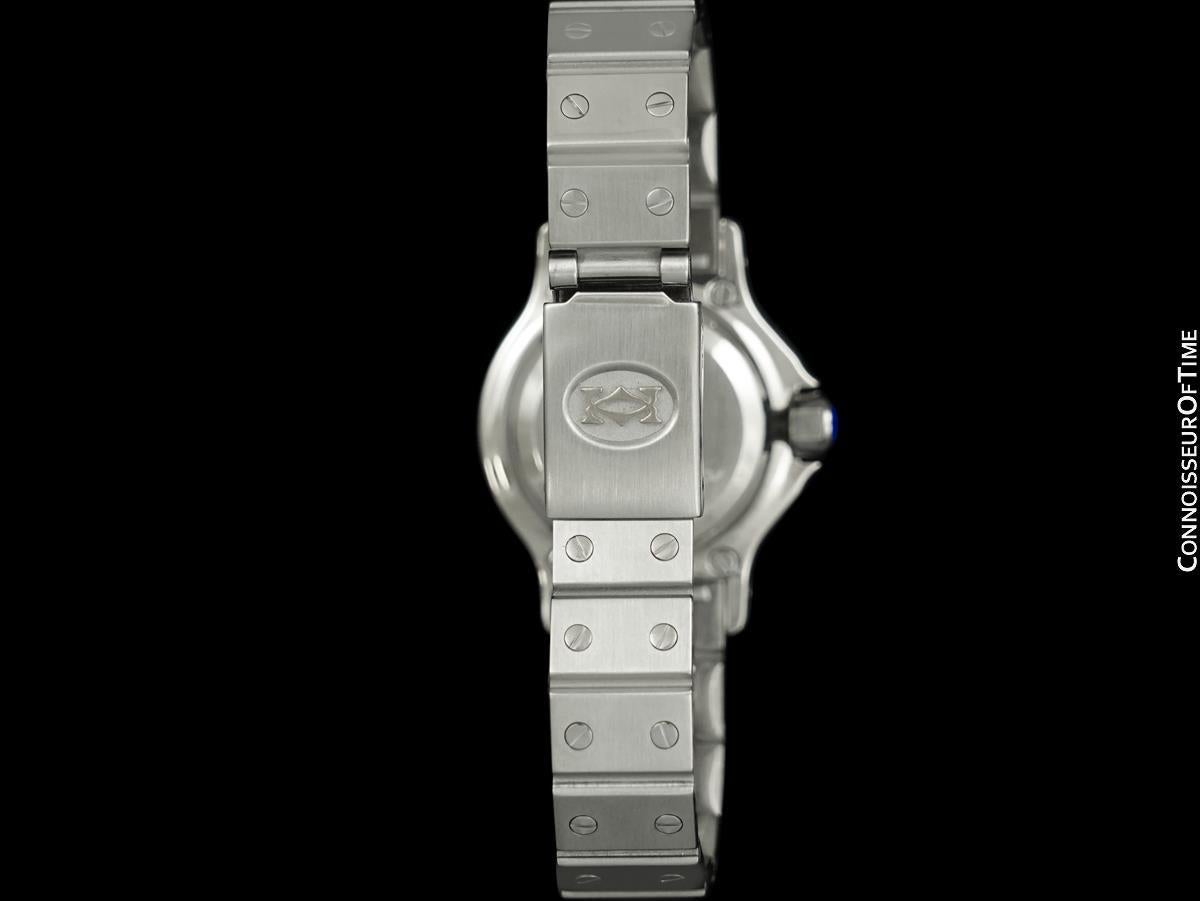 Cartier Santos Octagon Ladies SS Watch - WORN BY SUPERMODEL WINNIE HARLOW 2