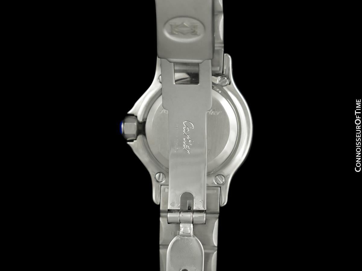 Cartier Santos Octagon Ladies SS Watch - WORN BY SUPERMODEL WINNIE HARLOW 3