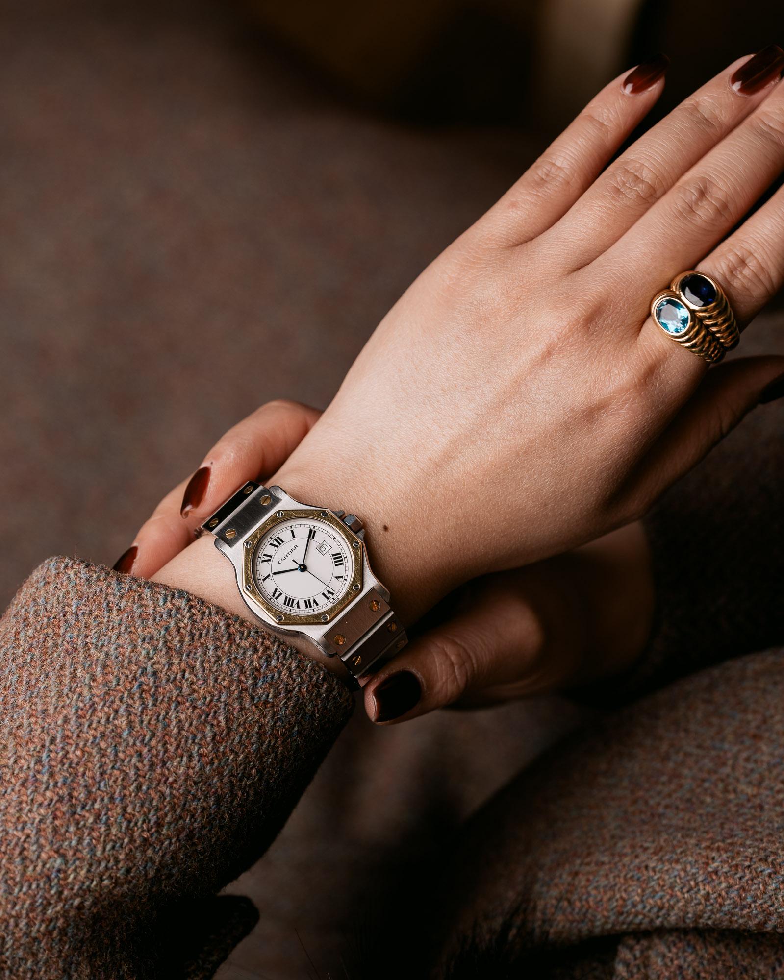 Cartier Santos Oktagon LM 2966 SS/YG 1980er Jahre

SKU	1803
Marke	Cartier
Modell	Santos Oktagon LM
Referenz	2966
Jahr	1980s
Wählen Sie	Weißes Zifferblatt 
Fall	Stahl und 18k Gelbgold
Armbänder	Stahl und 18k