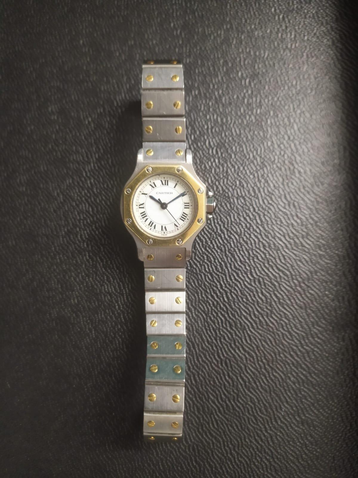 Montre Cartier Santos Octagon référence 0907 2