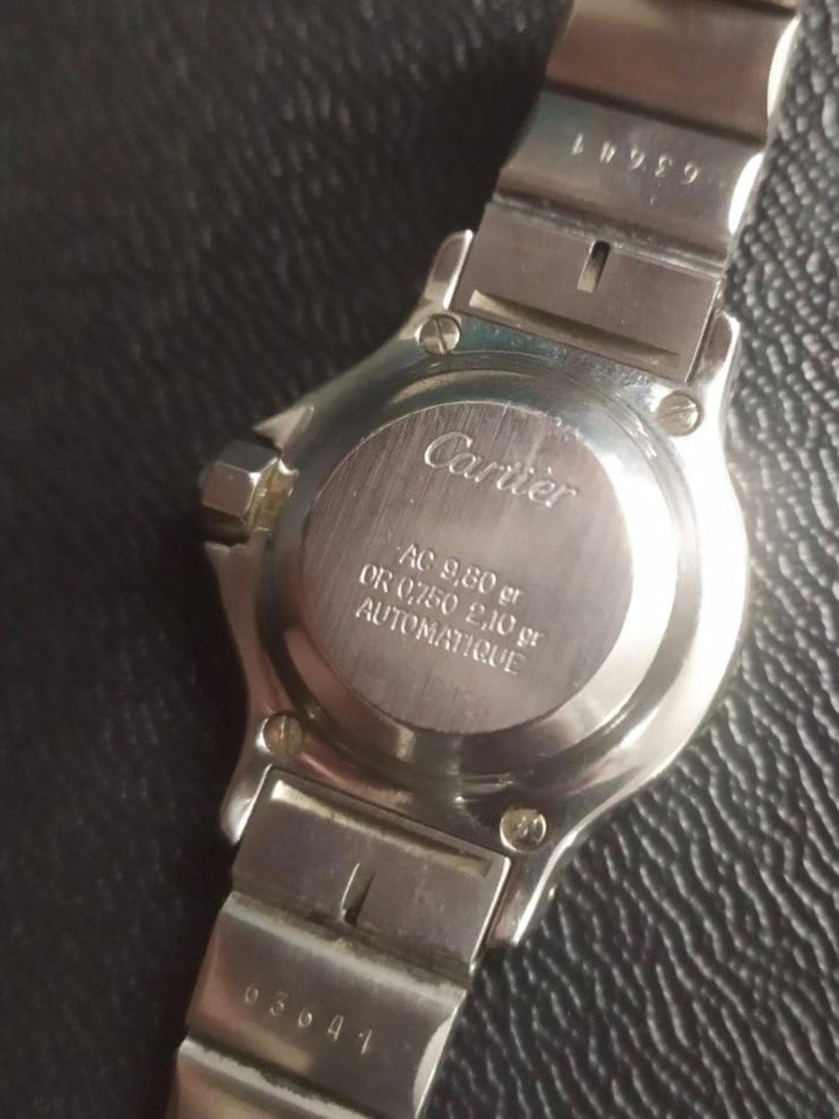 Montre Cartier Santos Octagon référence 0907 3