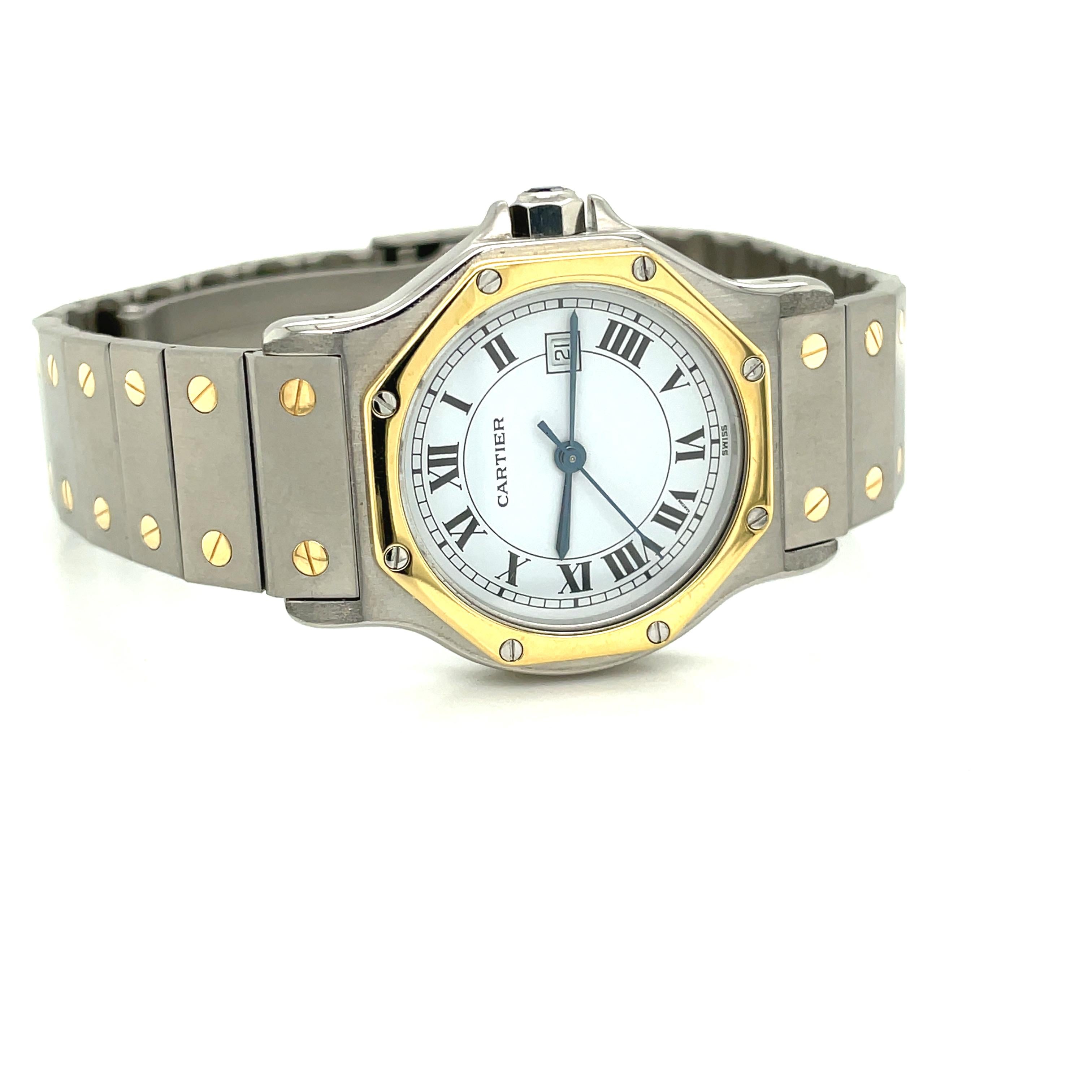 octagon bezel watch