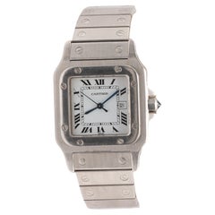 Cartier Santos Ref 2960 Edelstahl-Vintage-Uhr
