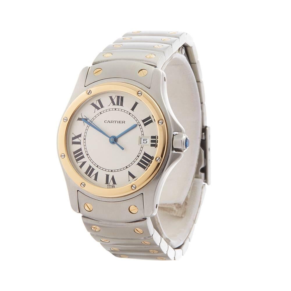 Ref: W4800
Manufacturer: Cartier
Model: Santos Ronde
Model Ref: 1551
Age: 
Gender: Ladies
Complete With: Xupes Presentation Box
Dial: White Roman 
Glass: Sapphire Crystal
Movement: Quartz
Water Resistance: To Manufacturers Specifications
Case: