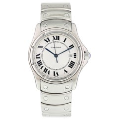 Cartier Santos Ronde 1561 Ladies Watch Box and Papers