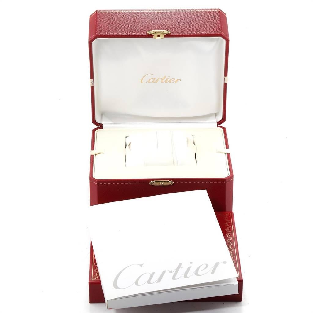 Cartier Santos Ronde 18 Karat Yellow Gold Unisex Watch W20028G1 3