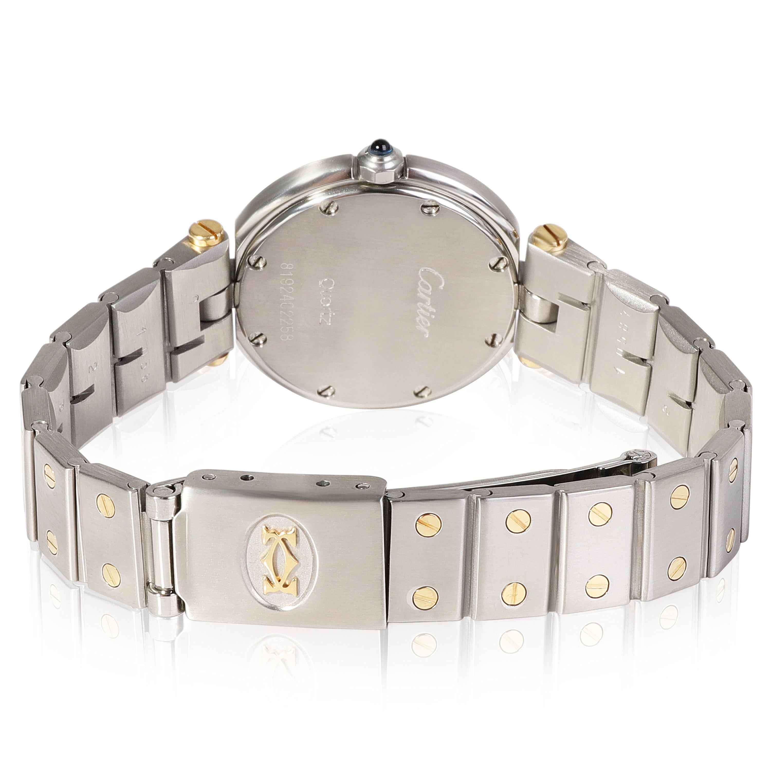 Cartier Santos Ronde 8192 Women's Watch in 18kt Stainless Steel/Yellow Gold

SKU: 115943

PRIMARY DETAILS
Brand: Cartier
Model: Santos Ronde
Country of Origin: Switzerland
Movement Type: Quartz: Battery
Year of Manufacture: 1980-1989
Condition: In