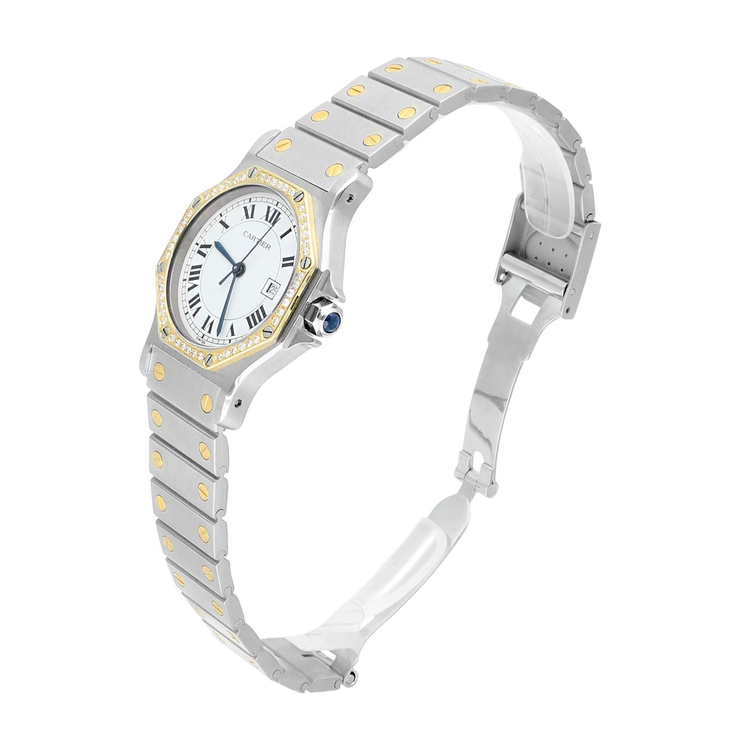 montre cartier santos femme