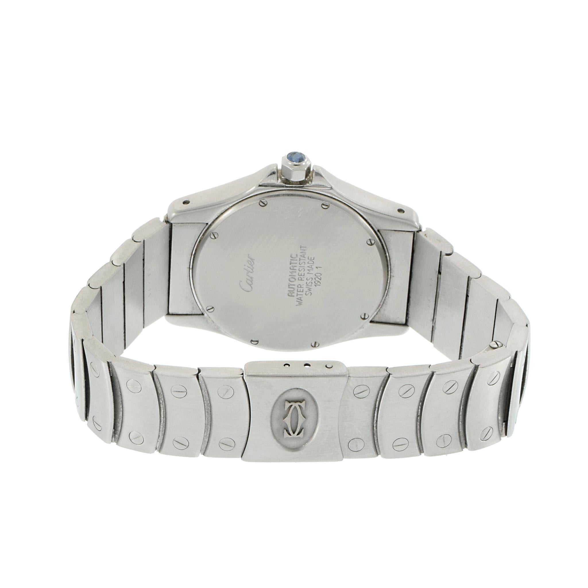 Cartier Santos Ronde Large 34mm Stainless Steel – Automatic W20026K1 For Sale 2