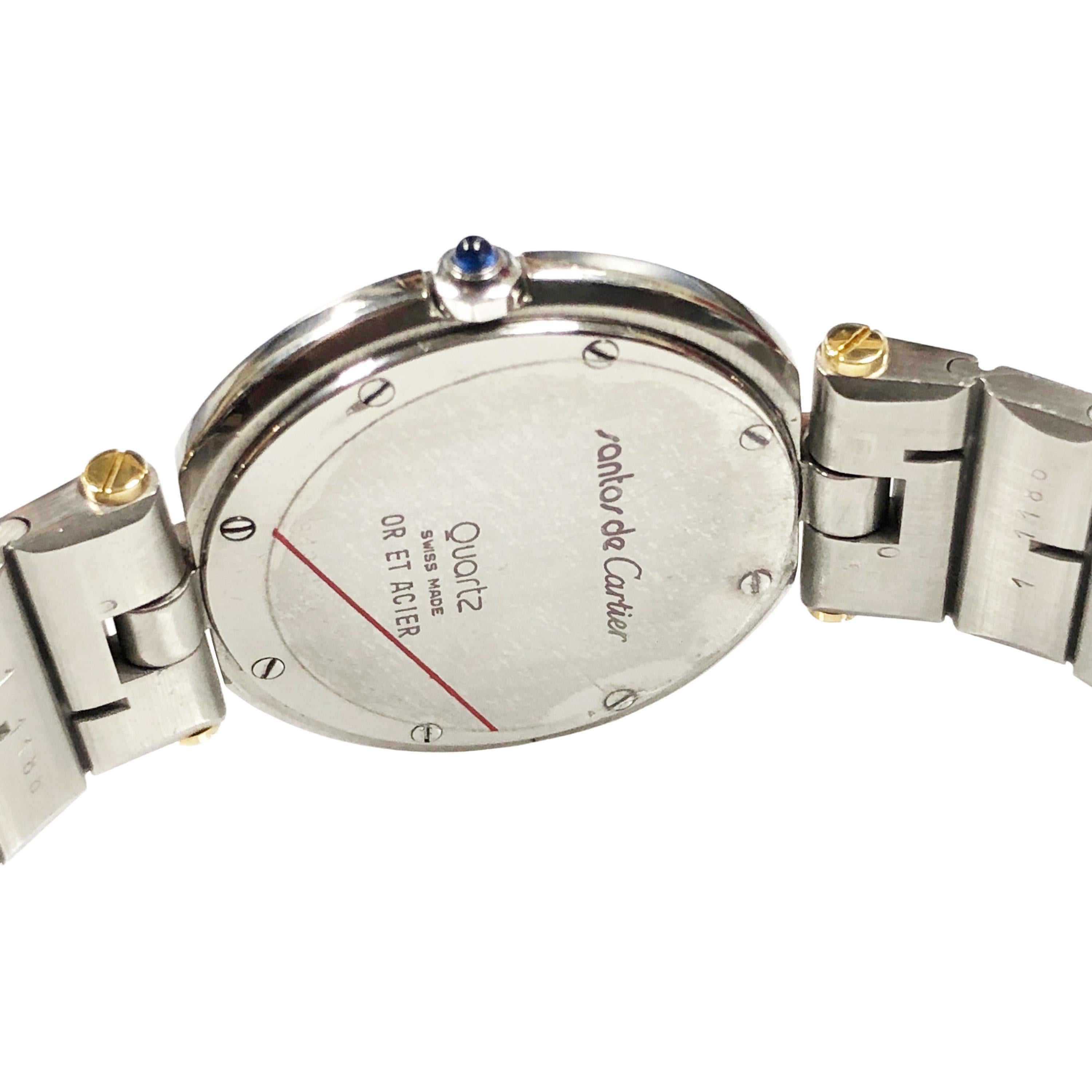 cartier santos ronde gold