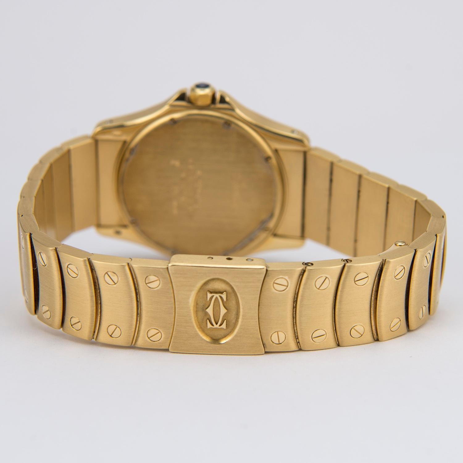 Cartier Santos Ronde Oro Giallo in vendita 1