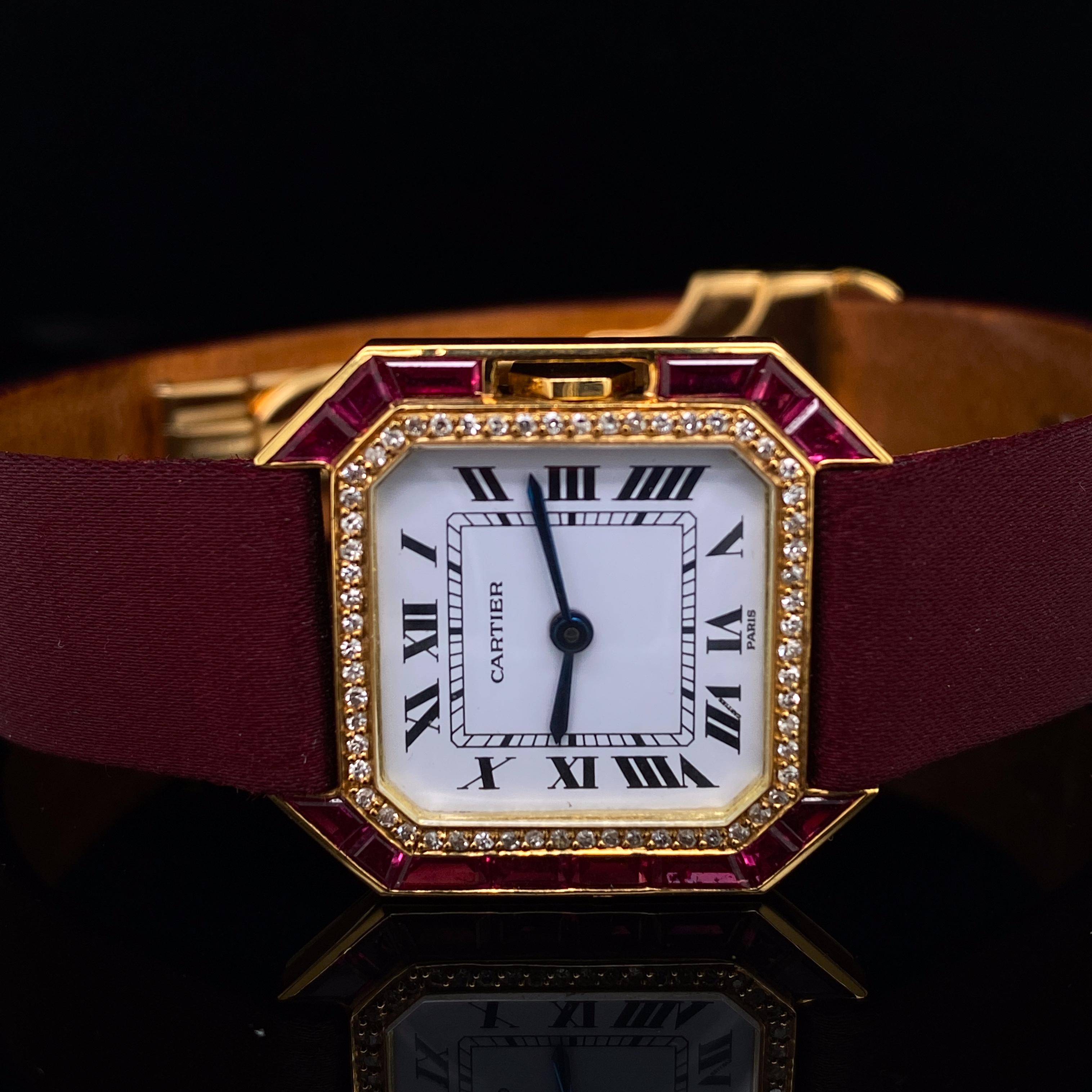 cartier baguette watch