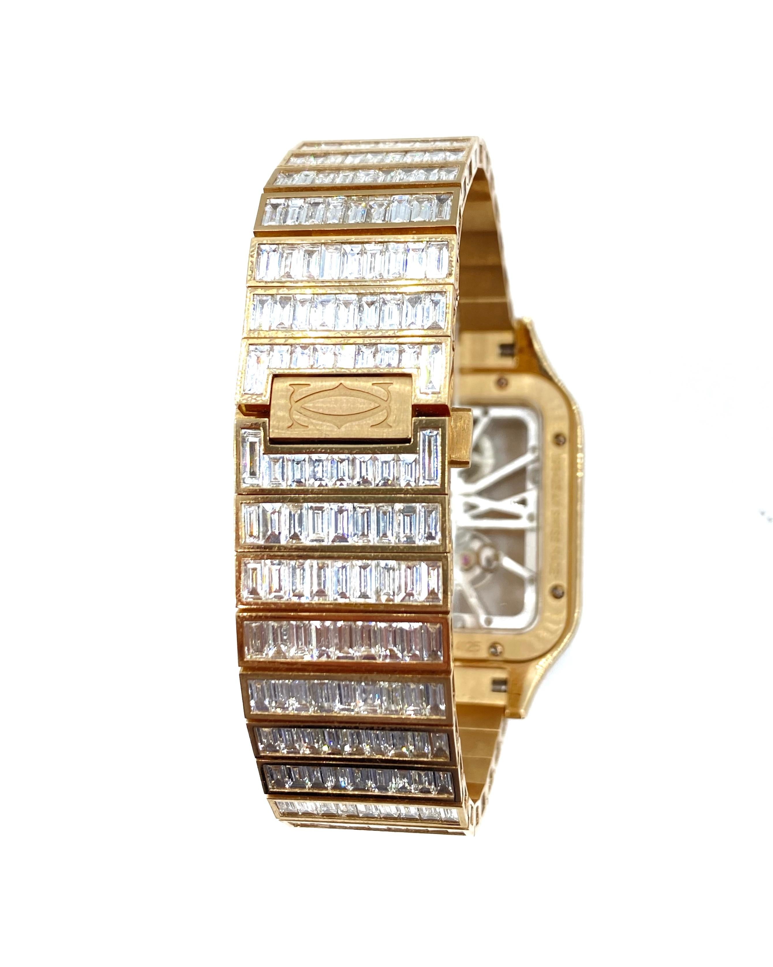 cartier skeleton iced out