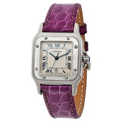 Reloj Cartier Santos Acero Inoxidable 30mm Ref 987901
