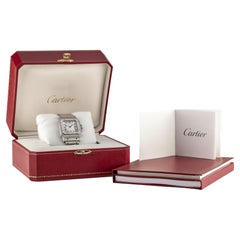Cartier Santos Stainless Steel Automatic Men's Watch 2823 w/ Box and Papers