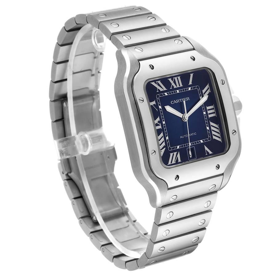 montre cartier santos homme