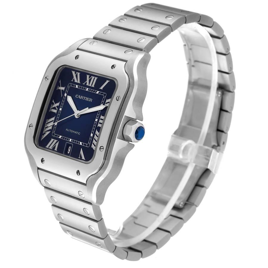 cartier santos bleu