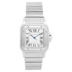 Cartier Santos Stahl XL Automatik-Herrenuhr aus Stahl W20098D6 2823