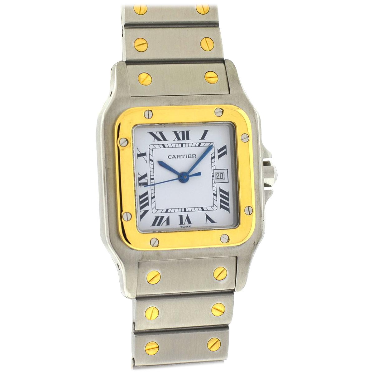 Cartier Santos Two-Tone Automatic Men's Watch