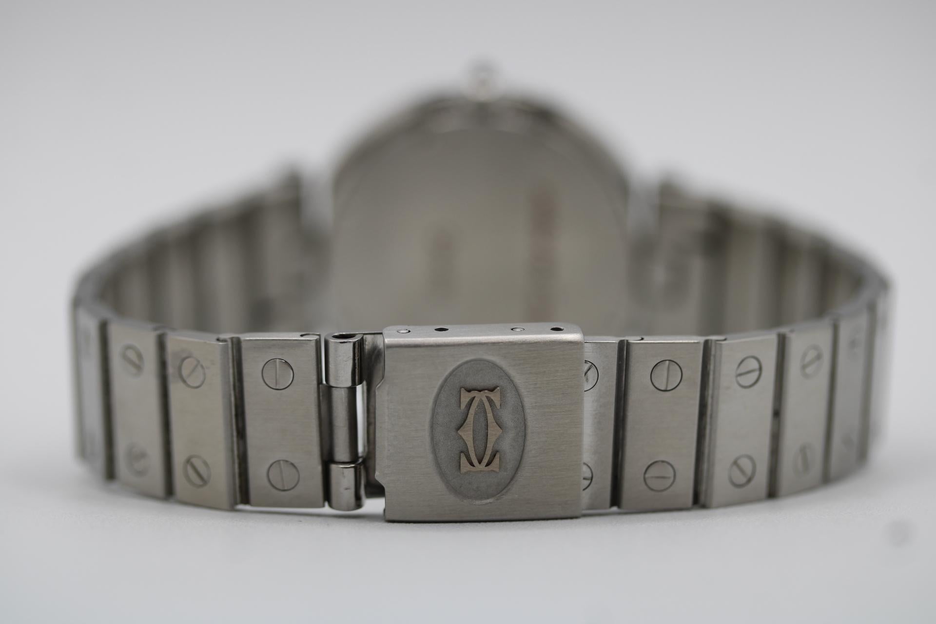 Cartier Santos Vendome 8192 Ghost Dial In Good Condition In London, GB