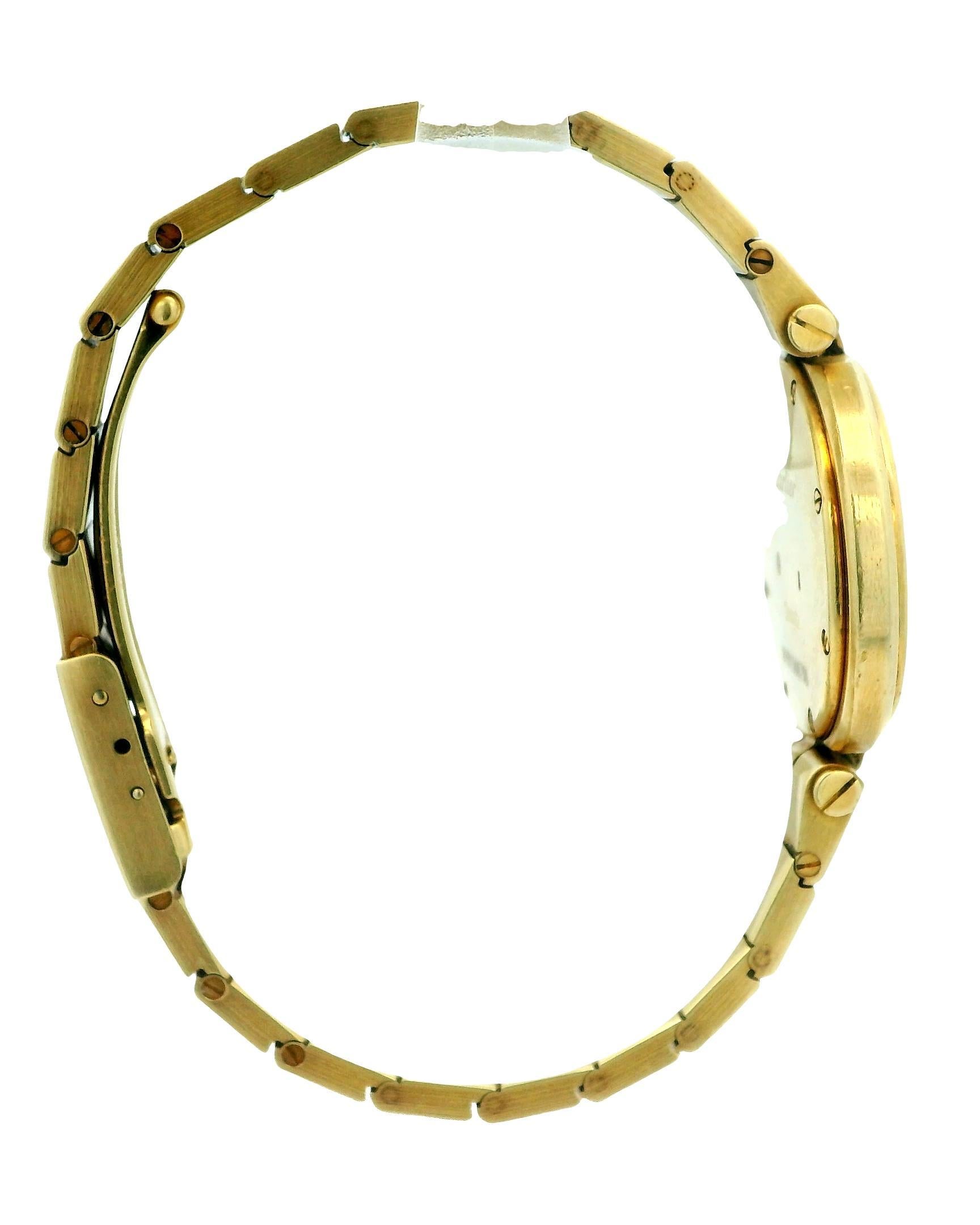 Cartier Santos Vendôme 84738788 18K Yellow Gold Ladies Watch For Sale 1
