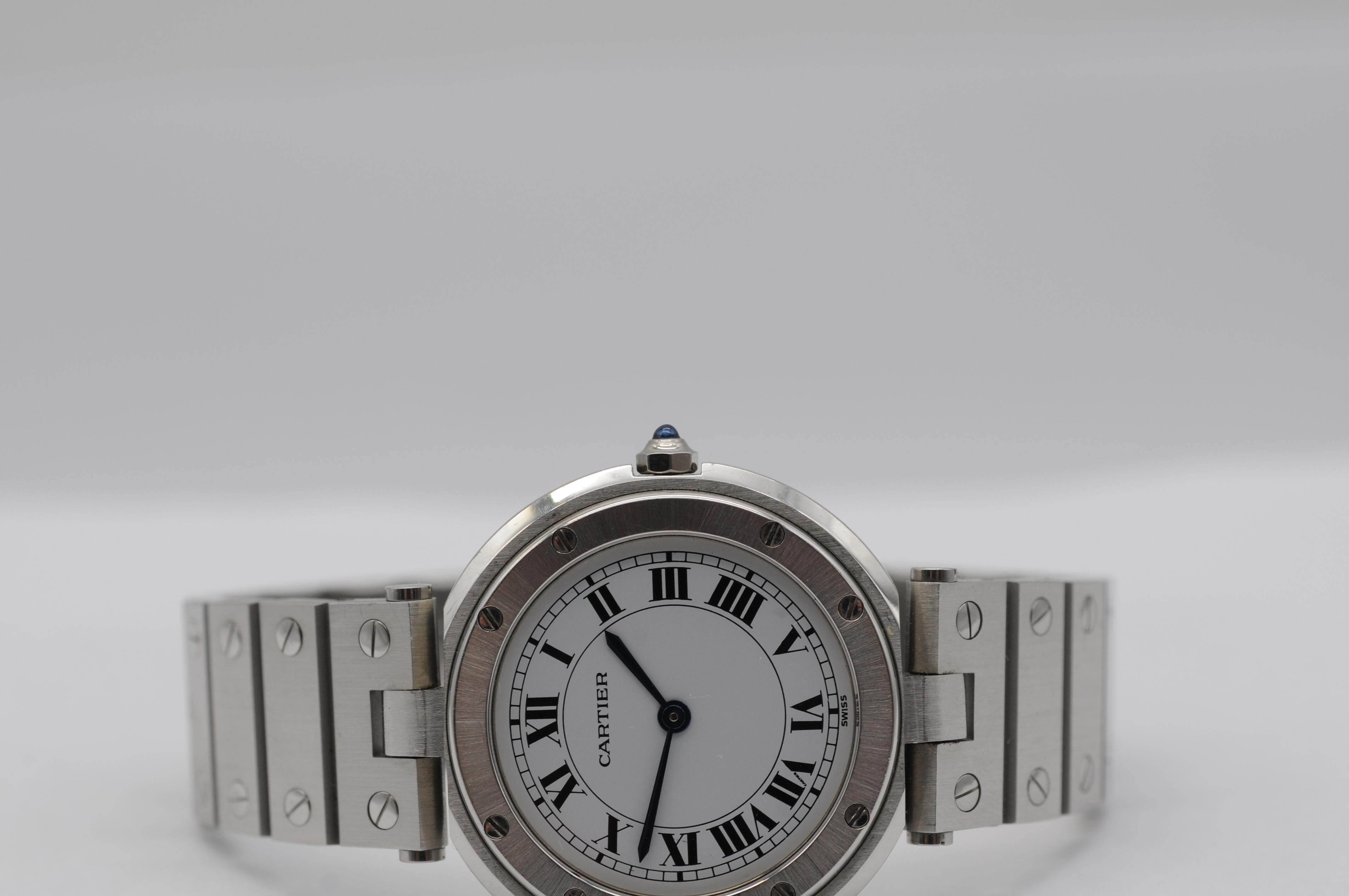 Cartier Santos Vendôme Ref. 8192 - 32mm, Quartz For Sale 6