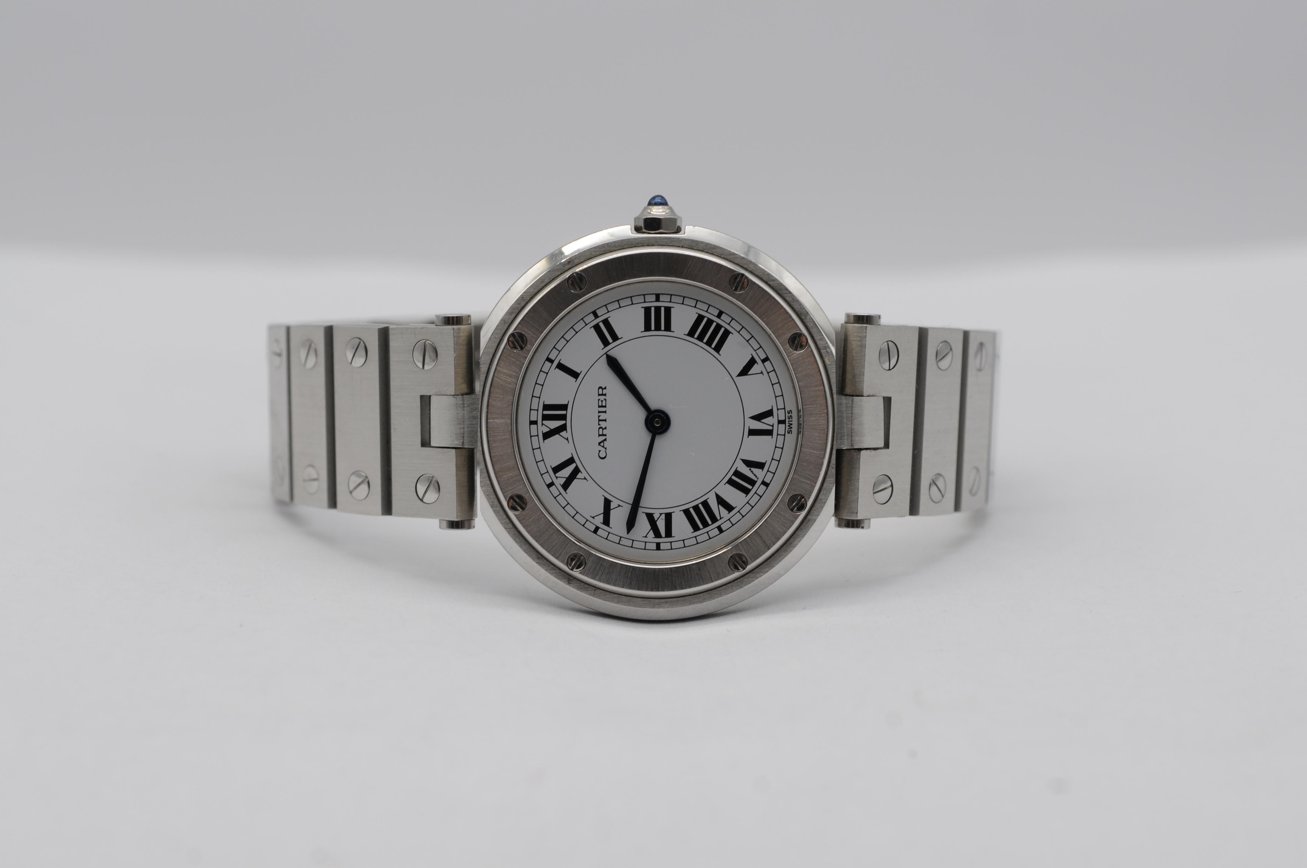 Cartier Santos Vendôme Ref. 8192 - 32mm, Quartz For Sale 8