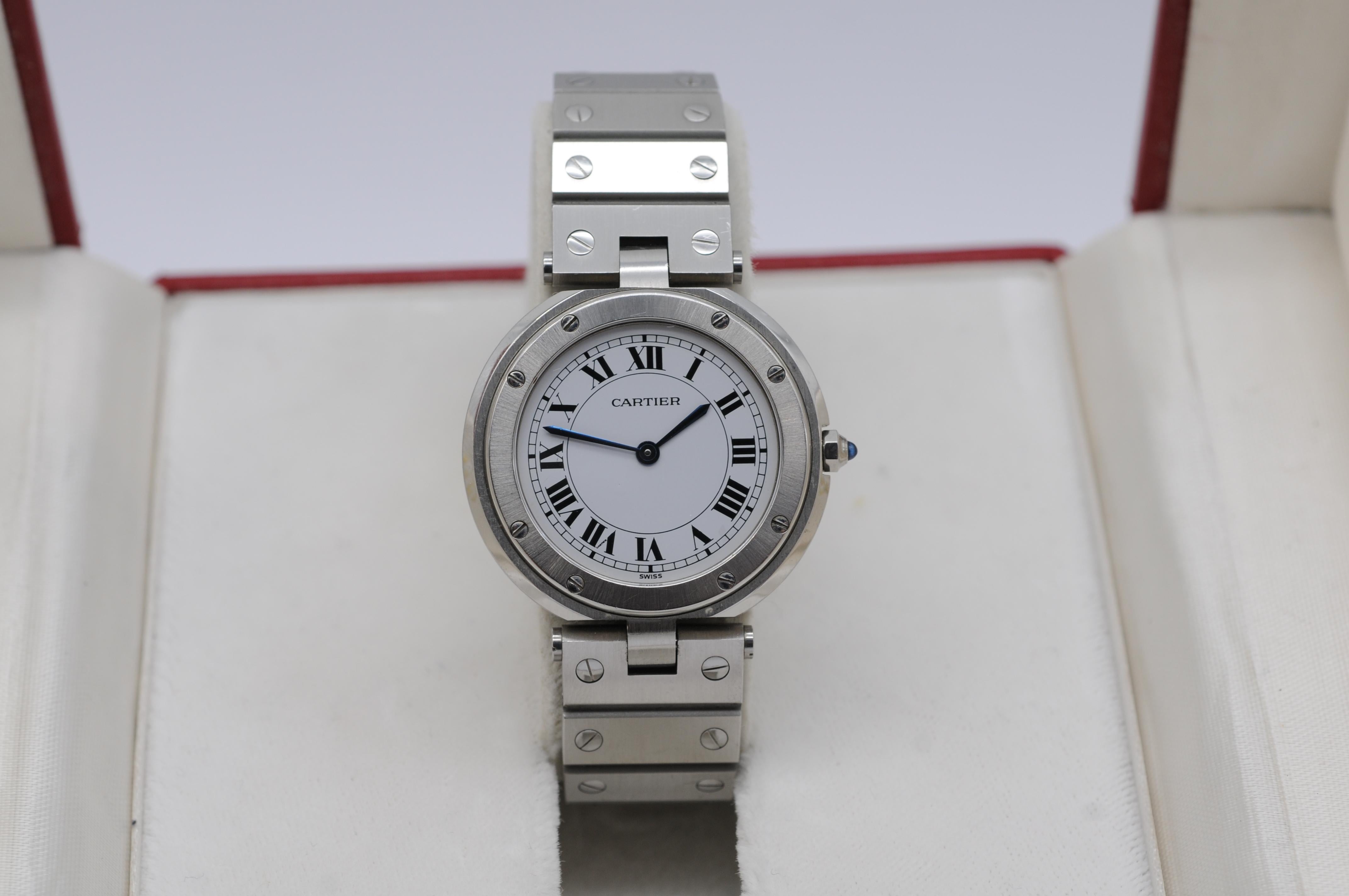 Cartier Santos Vendôme Ref. 8192 - 32mm, Quartz For Sale 1