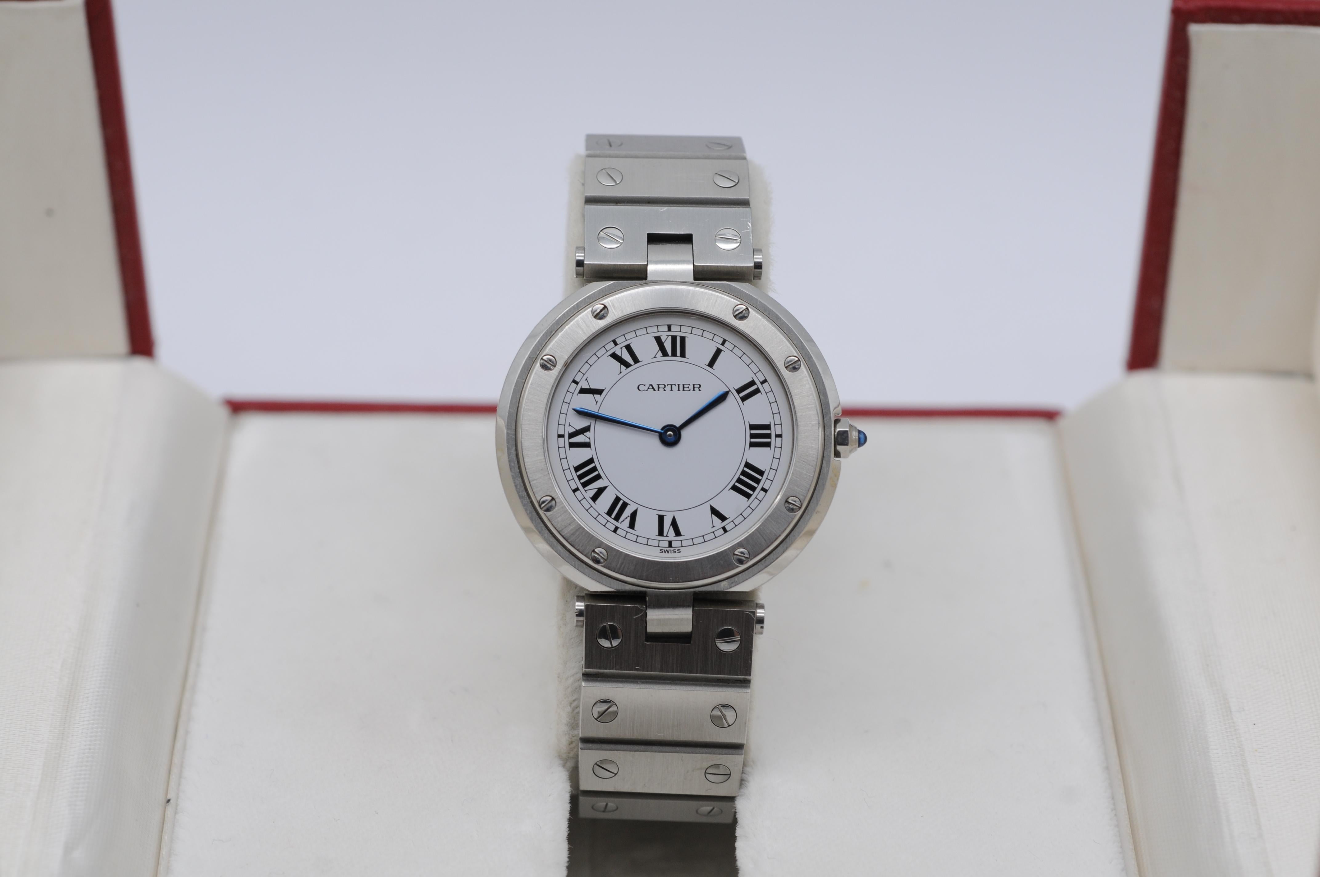Cartier Santos Vendôme Ref. 8192 - 32mm, Quartz For Sale 2