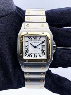 Cartier Santos W20099C4 Two-Tone Box & Papers
