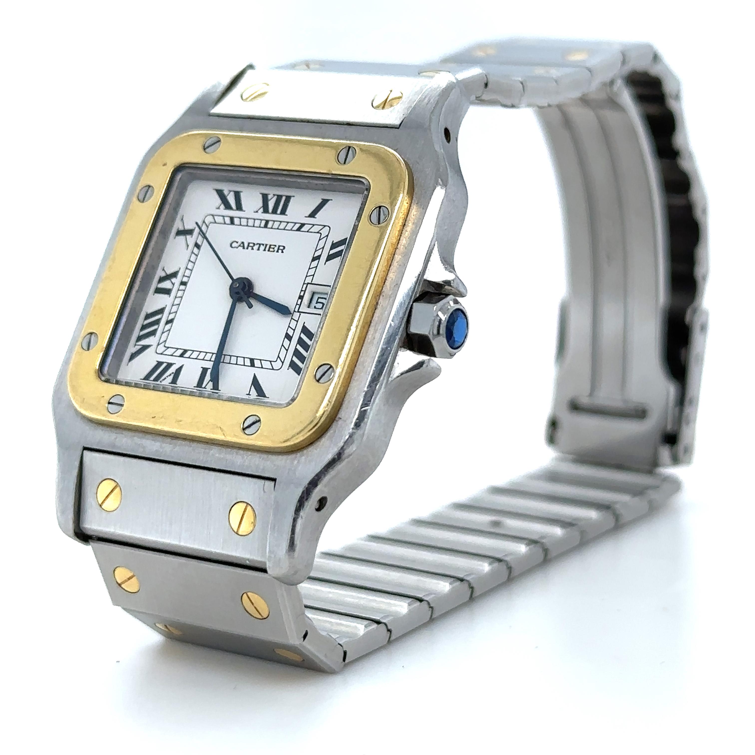 Cartier Santos-Uhr im Zustand „Hervorragend“ im Angebot in SYDNEY, NSW