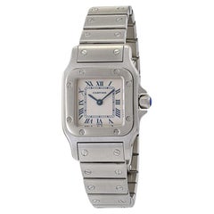 Cartier Santos Montre en acier inoxydable quartz