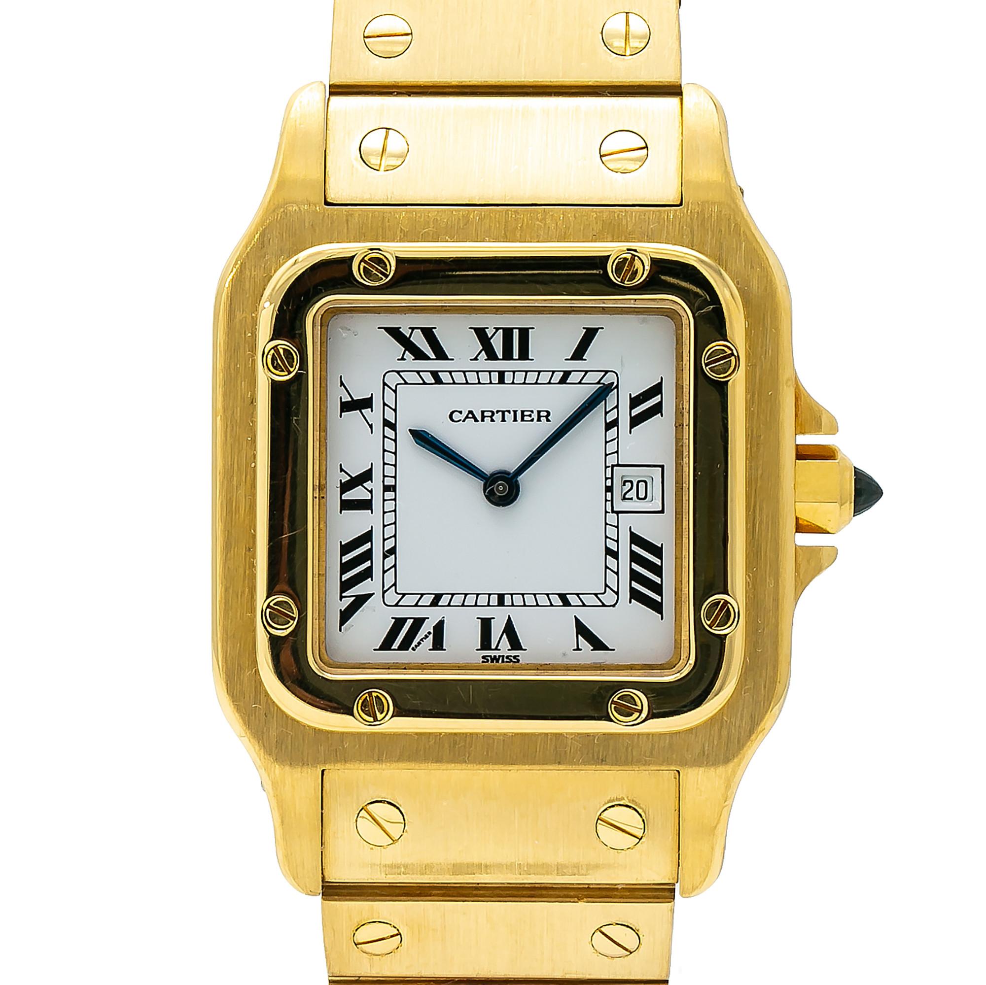 Cartier Santos WGSA0007, White Dial, Certified and Warranty 1