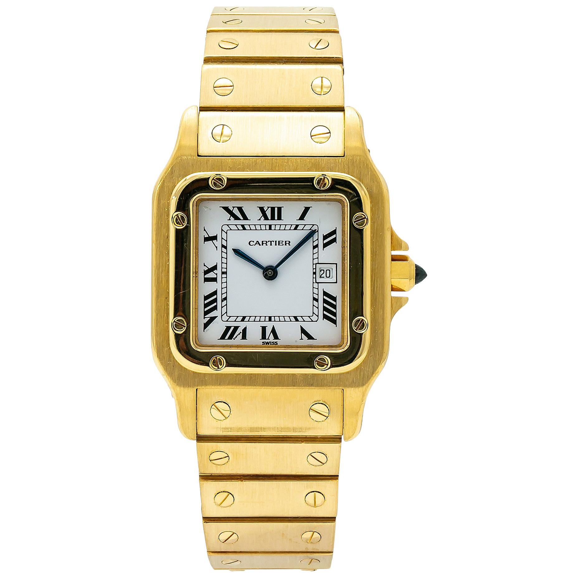 Cartier Santos WGSA0007, White Dial, Certified and Warranty