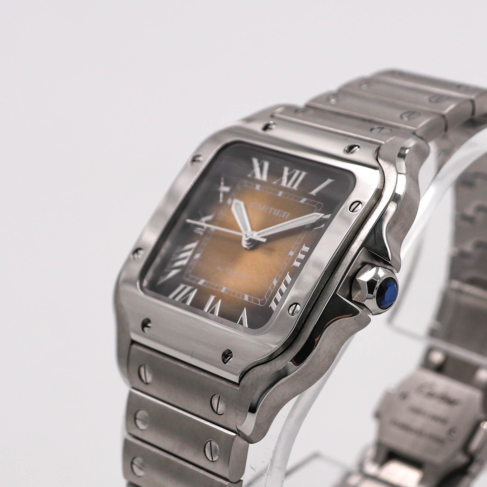 Cartier Santos WSSA0065 In Good Condition For Sale In Oyster Bay, NY