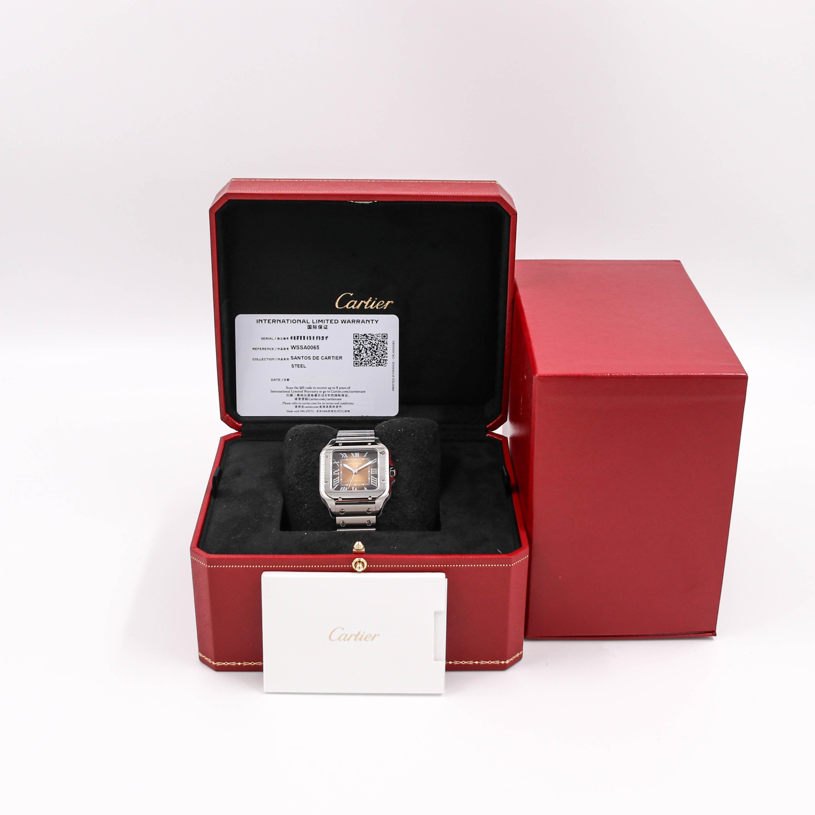 Cartier Santos WSSA0065 For Sale 4