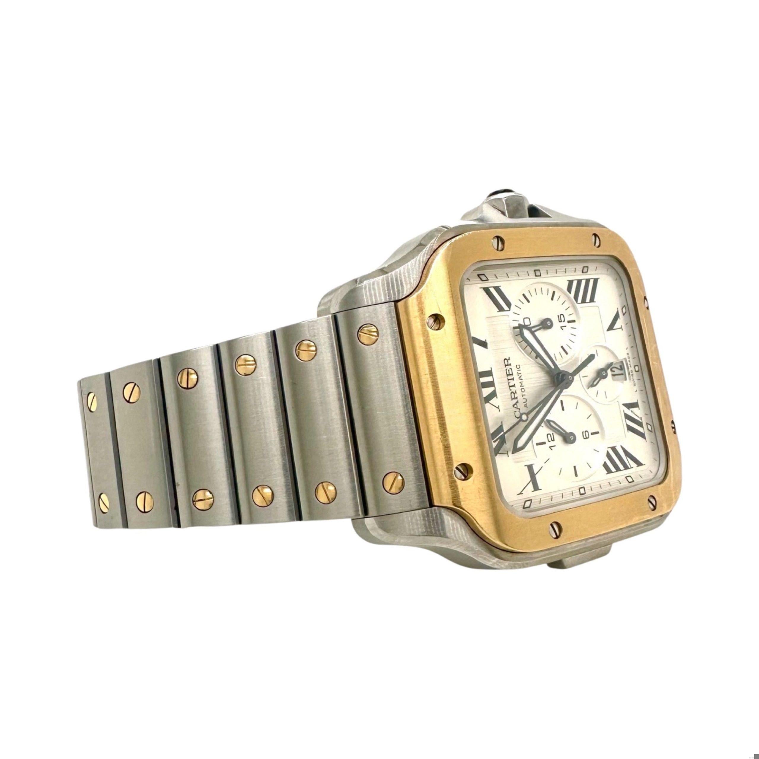 cartier santos xl chronograph